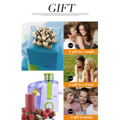 Gdeal Multi-functional Electric Fruit Juicer Slag Sauce Separate Fruit And Vegetable Juicer Machines