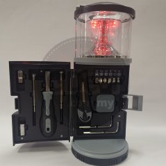 Gdeal Portable Outdoor Lantern Household Multifunctional Camping LED Night Lamp With Tool Set