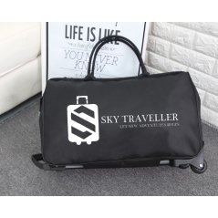 Gdeal SKY TRAVELLER SKY301 Trolley Travel Bag Casual Hand Luggage Rolling Suitcase Wheels Carry On Luggage (60cm x 22cm x 35cm)