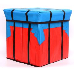 Gdeal GTE Folding Seat Storage Chair Home Storage Box Battlegrounds Game Airdrop Box Model Container Box