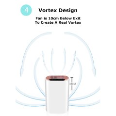 Gdeal Negative Ions Air Purifier Nano Particles HEPA Filter Natural Atmosphere Air Sterilization