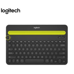 لوجيتيك لوحة مفاتيح K480 بتقنية البلوتوث ترتبط بأجهزة متعددة (أسود)