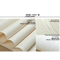 3D Home Deco Non Woven Living Room Modern Minimalist Decorative Wallpaper (4 Colors)