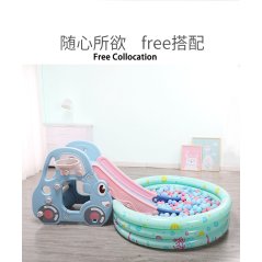 Gdeal Childrens Slide Indoor Household Small Fun Playground Truck Slide Combination Toys