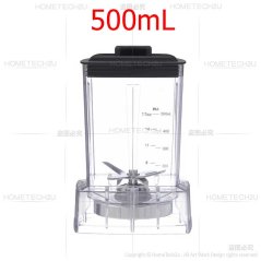 Hometech2u Sokany/Silver Crest Kenwood 2.0L Heavy Duty Blender Jug 500ml Dry Mill Grains Grinding Container jug jar Dry Grinder Blades