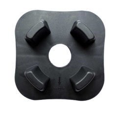 Hometech2u Butterfly Homelux Vtex MK 2.5L Commercial Blender Top Motor Black Rubber Pad Cushion Replacement Part Accessories Getah hitam blender