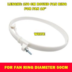 Hometech2u Universal Fan Guard Ring 12" 16" Round Circle Fan Cover Ring bingkai kipas Spare Parts Accessories Replacement
