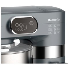 Hometech2u Butterfly BSM-4366 6.5L Heavy Duty Commercial Stand Mixer 5 Speed Stainless Steel Bowl 1000W