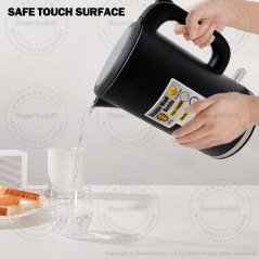 Hometech2u Faber FCK DW2200 Kettle 1.7L Stainless Steel Double Wall Conceal Heating Element(Sirim)