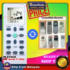 Hometech2u Daikin York Aircond Remote Control Replacement York Air Conditioner Remote control ECGS01/ DGS01