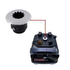 Hometech2u 767 Heavy Duty blender Blade Lower Connector Blender knife for The Baker Spare Parts