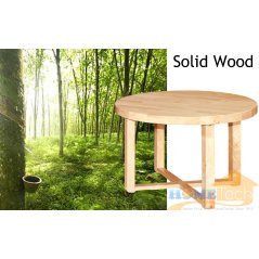 Hometech2u Donald Rounded Coffee Table Lobby Table Desk