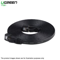 UGreen 2 Meter Flat Ehthernet Cable CAT7 RJ45 Network Patch Cable Flat