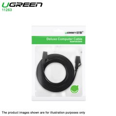 UGreen 5 Meter Flat Ehthernet Cable CAT7 RJ45 Network Patch Cable Flat