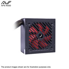 AVF APS R500 AC/100-240V ATX Power Supply 80Plus (Black)