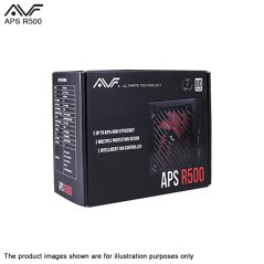 AVF APS R500 AC/100-240V ATX Power Supply 80Plus (Black)