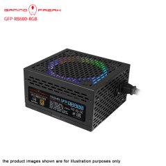 فريك مزود طاقة للالعاب برونزي PSU مع مراوح نتعددة الالوان