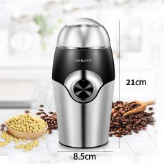 Gdeal Electric Bean Grinder Coffee Bean Grinder Household Small Multi Function Grinder Ultrafine