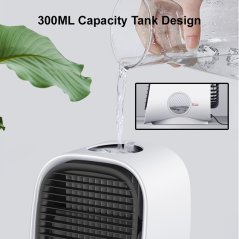 Gdeal Mini Air Cooler Humidification USB Fan Portable Desktop Office Home Air Conditioner Fan