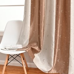 GTE Living Room Curtains Sunscreen UV Protection High Precision Full Shading