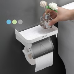 GTE Waterproof Bathroom Toilet Paper Holder Tissue Box Kitchen Tissue Dispenser