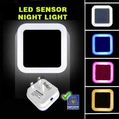 Hometech2u Designer Wireless LED Night Light Sensor Lampu Tidur Corridor Lamp For Children Kids Lights For Bedroom Living Room Hall