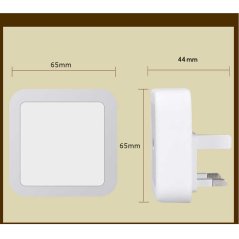 Hometech2u Designer Wireless LED Night Light Sensor Lampu Tidur Corridor Lamp For Children Kids Lights For Bedroom Living Room Hall
