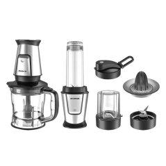 Hometech2u Khind 4 in 1 Multi Blender Chopper BLC129 500W (Stainless Steel Blades)