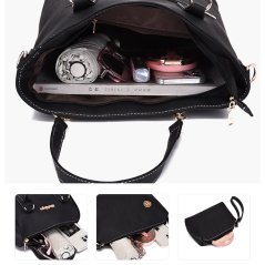 Gdeal 6pcs Women Bag Fashion Large Capacity Handheld One Shoulder Messenger Bag Handbag
