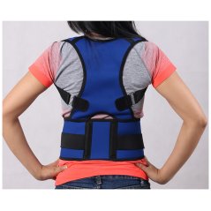 Gdeal Adjustable Comfortable Posture Back Lumbar Support Corrector Brace Shoulder Band Belt