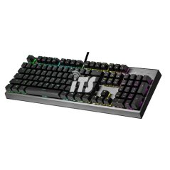 كولر ماستر لوحة مفاتيح للالعاب ميكانيكية بإضاءة CK350 RGB (بني)