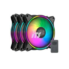 Cooler Master MasterFan MF120 Halo 3 in 1 with RGB Controller (Black)