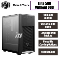 Cooler Master MasterBox E500 Without ODD Chassis