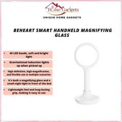 [IX] BEHEART Smart Handheld Magnifying Glass Night LED Luminous