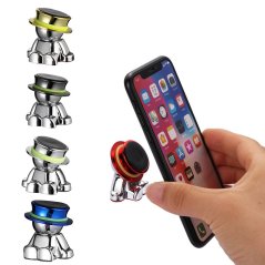 Hat Man Dashboard Stand Car Magnetic Holder Mount (5 Colors)