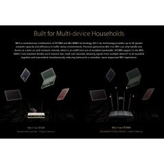 Asus AX1800 Dual Band WiFi 6 Router Supporting MU-MIMO and OFDMA Asus AX1800 Dual Band WiFi 6 Router Supporting MU-MIMO and OFDMA