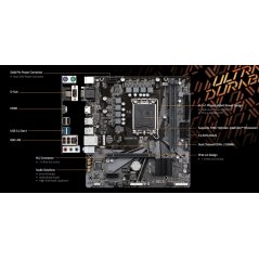 Gigabyte H610M H V3 DDR4LGA1700 Mainboard -12th, 13th & 14th Gen Ready