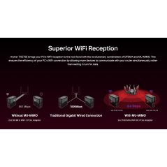 TP-Link AXE5400 Wi-Fi 6E Bluetooth 5.2 PCIe Adapter (Archer TXE75E)