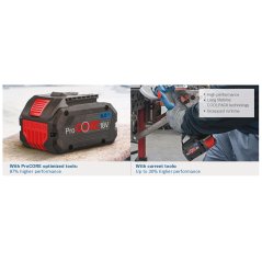 Bosch Professional ProCORE Battery Pack Duty Lithium Ion - 18V 8.0Ah