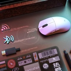 دارك شارك ماوس ألعاب لاسلكي إم 3 USB-C (ابيض)