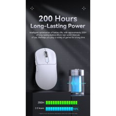 ATTACK SHARK X3 Wireless Gaming Mouse (Orange)
