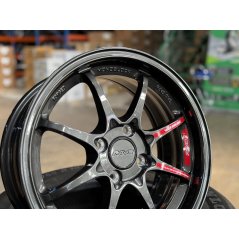 15X6.5 ET40 AOW Flow Formed CE28CR Rim (4 Wheel) Gloss Gunmetal 4X100
