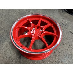 New 15X7 ET35 AOW Flow Formed CE28CR Rim (4 Wheel) Gloss Red 4X100