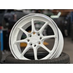 New 15X6.5 ET40 AOW Flow Formed CE28CR Rim (4 Wheel) Gloss White 4X100