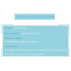 Dr. Tony 5X Ceramide Barrier Serum - 20ML
