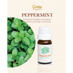 Peppermint Essential Oil – Cool • Focus • Relief - 10ml