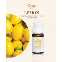 Lemon Essential Oil – Fresh • Focus • Energy - 10ml