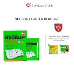 Neobun Menthol Medicated Plaster for Relieving Muscle Aches - 10's