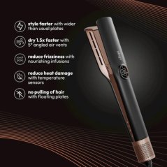 Stryv Air Sleek Hair Dryer & Styler with 3 Styling Modes (Rose Gold)