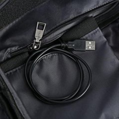 Hometech2u GUAPABIEN MULTIFUNCTION TRAVEL USB PORT BACKPACK FOR MEN (GRAY)